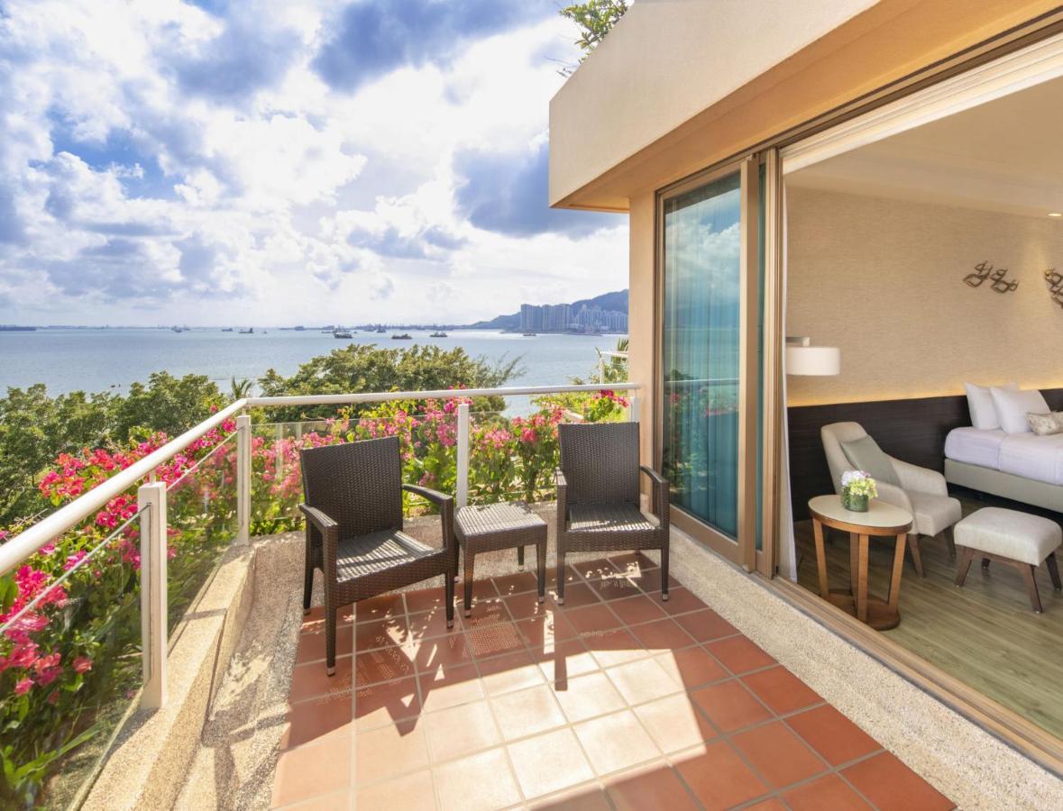 Hong Kong Gold Coast Hotel Exterior foto Deluxe Ocean View Room